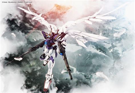 Wing Gundam Zero Custom by HΣИRY, wing zero HD wallpaper | Pxfuel