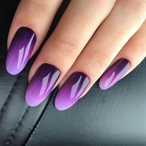 7 Best Fall Art Nails Ideas You Must Try | Purple nail art designs, Purple ombre nails, Ombre ...