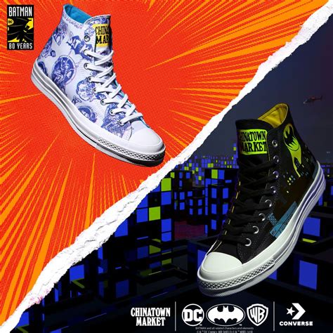 Converse X Batman X Chinatown Market | Limited Edition Sneakers