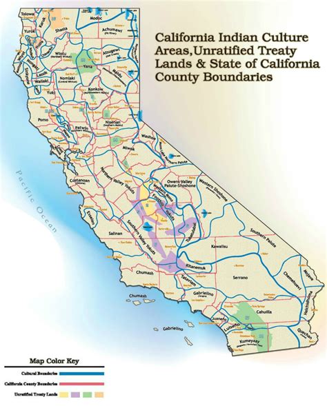 California Unratified Treaties Map « California Indian History