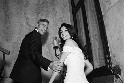 George Clooney Wedding Pictures With Amal Alamuddin | POPSUGAR Celebrity