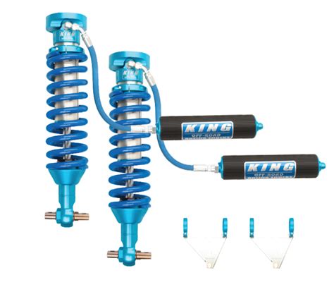 King Shocks, Ford Ranger, Front 2.5 Dia Remote Reservoir Coilovers w ...