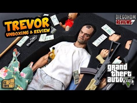 GTA V TREVOR Action Figure 1/6 CC Toys Unboxing e Review BR / DiegoHDM ...