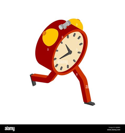 Animated clock Cut Out Stock Images & Pictures - Alamy