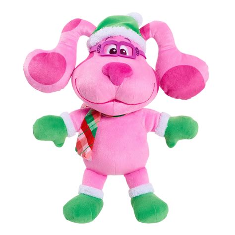 Blue's Clues & You! Holiday Magenta, 15-Inch Large Plush, Stuffed Animal, Magenta Dog, Kids Toys ...