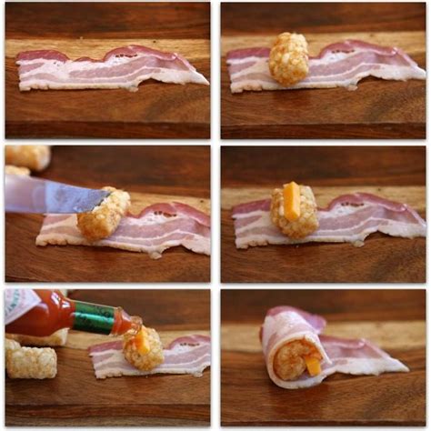 Bacon Wrapped Tater Tots - Recipe Girl