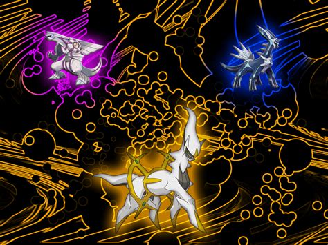 Arceus Palkia Dialga Pokemon by AHFM-Ravenneo on DeviantArt