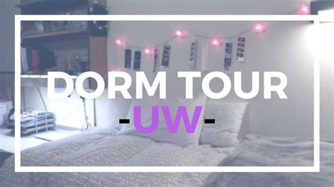 Dorm Tour | University of Washington - YouTube