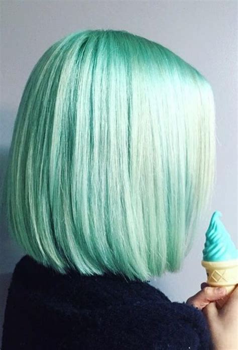 Mint Green Hairstyles for 2017 | 2019 Haircuts, Hairstyles and Hair Colors