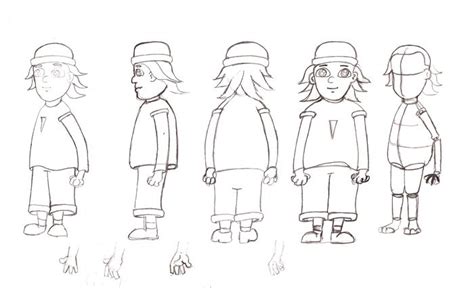 Character design, Simple character, Character sketch