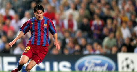 Lionel Messi Barcelona Debut