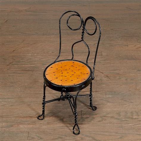 Wrought-iron child's bistro chair for sale at auction on 30th January ...