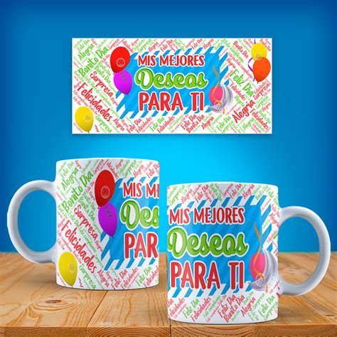 Plantillas Para Sublimar Tazas Feliz Cumplea os Encuentra plantillas para sublimar tazas en ...