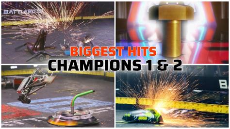 BATTLEBOTS CHAMPIONS 1 & 2 BEST HITS! - YouTube