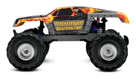 Traxxas Maximum Destruction Monster Jam | Rc cars traxxas, Rc cars and trucks, Traxxas