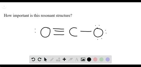 How important is the resonance structure shown here to the overall ...