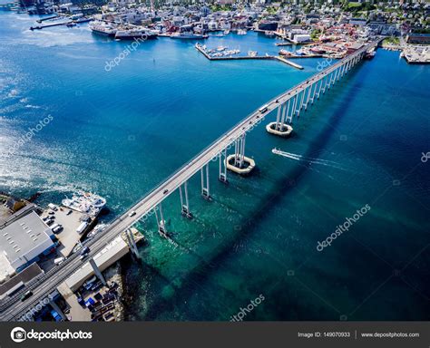 Bridge of city Tromso, Norway Stock Photo by ©cookelma 149070933