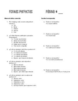 Spanish 4 Final Exam by The Profe Store LLC | TPT