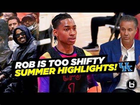 Rob Dillingham is TOO SHIFTY! Future Kentucky PG Summer AAU Highlights! Showed Out at Nike EYBL ...