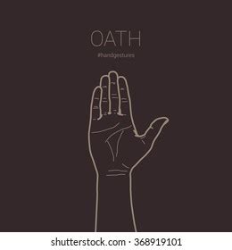 Oath Taking Hand Clipart Holding