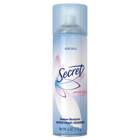 Secret Women's Aerosol Powder Fresh Antiperspirant & Deodorant 6 oz ...