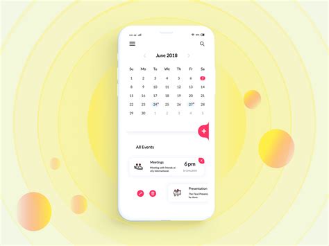 Navigating Time: A Deep Dive Into Mobile Calendar UI Design - Creative Calendar Names | Unique ...