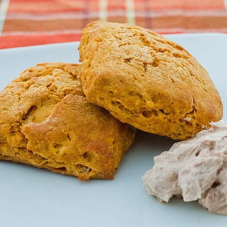 Pumpkin Biscuits with Cinnamon Honey Butter | Real Mom Kitchen