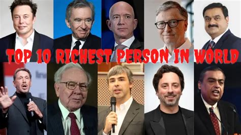 Top 10 Richest Men in the World - TechBullion