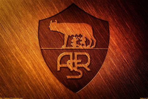 A.S. Roma Wooden Logo by Belthazor78 on DeviantArt