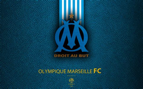 Herunterladen hintergrundbild olympique marseille, fc, 4k, german ...