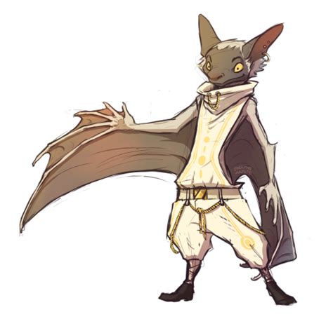 Character prompt for a gracefully built anthro bat with elegant clothing. | Character art, Furry ...