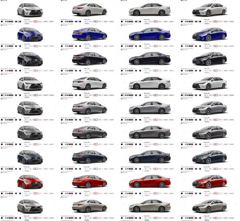 2015 Toyota Camry XSE Colors 34-tile