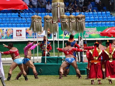 Naadam Festival Ulaanbaatar Mongolia. An annual sporting event and celebration. – Fish Ear Soup