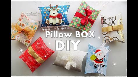 DIY How to Make a Pillow Box Gift Packaging Tutorial ♡ Maremi's Small ...