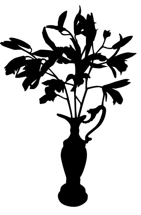SVG > spring flowers vase - Free SVG Image & Icon. | SVG Silh