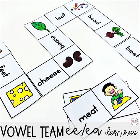 Long E Vowel Teams ee ea phonics activities and games - Smitten with ...