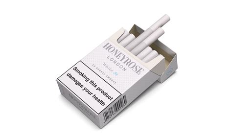 Menthol cigarettes, White, Honeyrose London