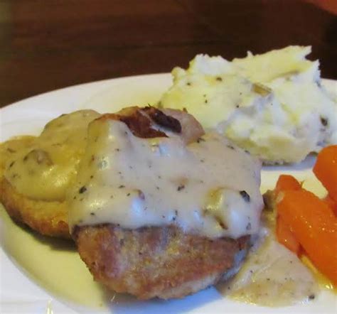 Country Fried Pork Chops With Cream Gravy | Just A Pinch Recipes