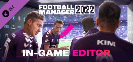 Football Manager 2022: In-game Editor - MobyGames