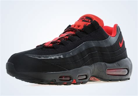 Nike Air Max 95 - Black - University Red - SneakerNews.com