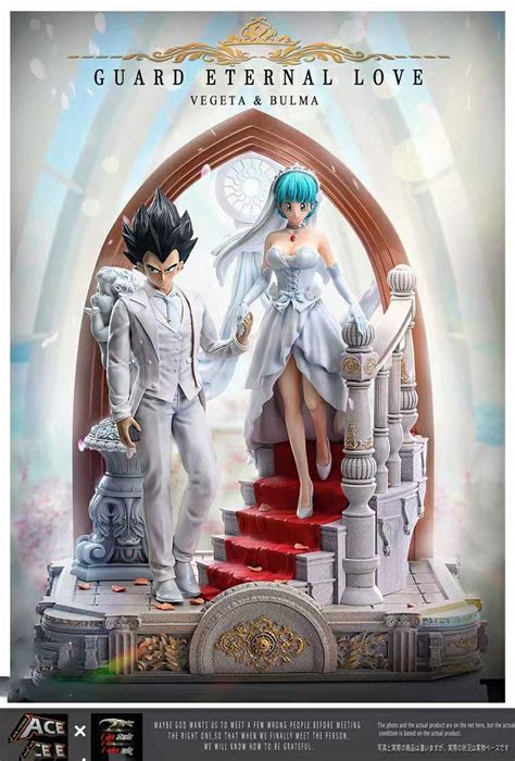 Vegeta & Bulma's Dragon Ball Wedding is Gorgeous in Perfect New Statue