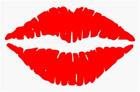 Lips Transparent Png - Red Lips Clip Art, Png Download , Transparent ...