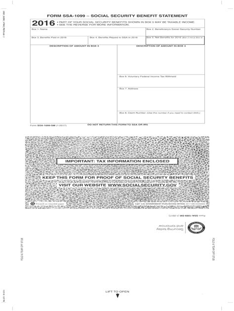 SSA-1099 2017-2022 - Fill and Sign Printable Template Online | US Legal Forms