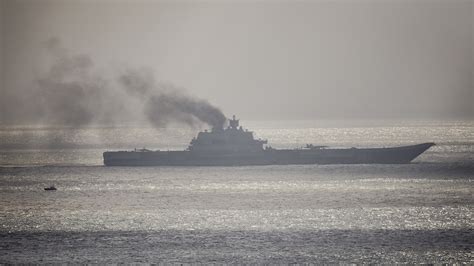 Russia's Admiral Kuznetsov aircraft carrier caught on fire — again