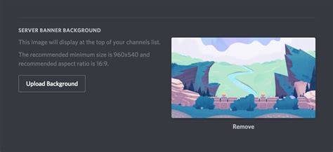 Server Banner Background & Invite Splash Image – Discord