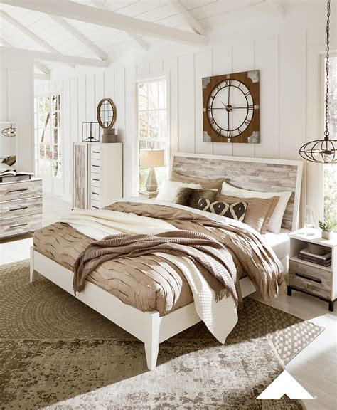 Evanni Rustic Master Bedroom by Ashley Furniture. | #AshleyFurniture # ...