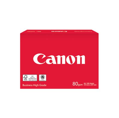 Buy Canon Business High Grade Copier Paper 80gsm A4 Ream In Qatar