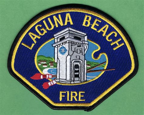 Laguna Beach California Fire Rescue Patch