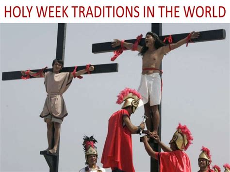 Holy Week Traditions (Easter) around the World