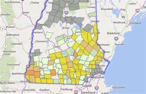 Nh Power Outage Map - Zip Code Map